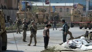 Afganistan'ın başkenti Kabil'de saldırının düzenlendiği bölge