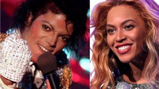 Aworan Beyonce ati Micheal Jackson