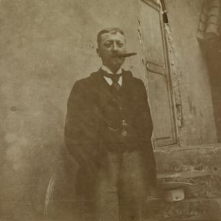 Retrato de Ernest Bourgarel.