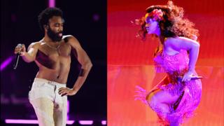 Childish Gambino and Rihanna