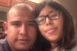 Хосе Гонсалес Карранса и его 12-летняя дочь, гражданка США