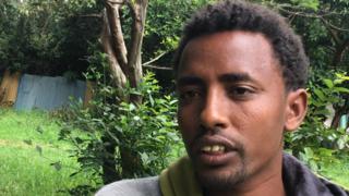 Chekole Menberu graduated from the University of Bahir Dar in Ethiopia