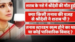 श्रीदेवी की मौत पर मीडिया