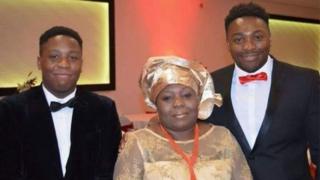 Carol Jamabo and sons
