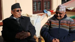 प्रचण्ड र ओली