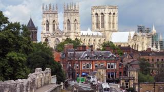 Iglesia de monasterio de York