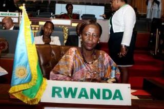 La ministre des Affaires étrangères du Rwanda, Louise Mushikiwabo