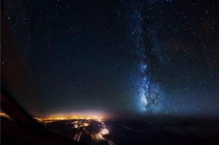 The night sky