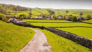 A view of the Yorkshire Dales
