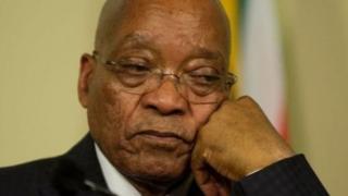 Shugaba Jacob Zuma na Afirka ta Kudu