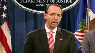 Deputy Attorney General Rod Rosenstein