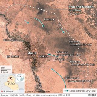 Karibu wanajeshi 50,000 wanaelekea Mosul