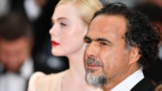 Alejandro González Iñárritu and Elle Fanning arrive for the screening of the movie The Dead Don & # 39; t Die and the Opening Ceremony at the 72nd Cannes Film Festival, Cannes, May 14, 2019