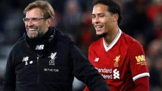 Jurgen Klopp da Virgil van Dijk