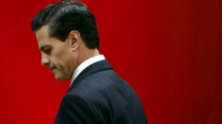 Presidente de México Enrique Peña Nieto