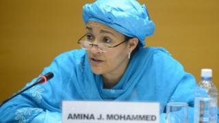 Ministar Muhalli na Najeriya Amina Mohammed