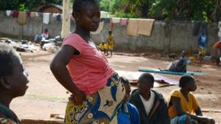 Ghana, femme, culture, village