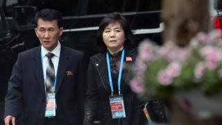 (캡션) 지난 2월 베트남에서 열린 제2차 북미정상회담 당시 최선희 북한 외무성 부상