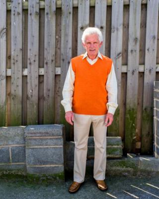 76 year old Norman lives in a retirement home close to the A1. Darrington, West Yorkshire.