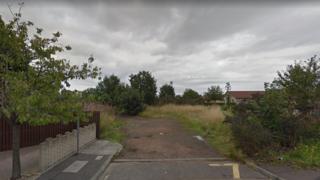 Wasteland off Laird Avenue