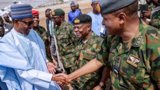 Afta Chibok girls kidnap for April 2014 President Goodluck Jonathan bin give $1bn to fight Boko Haram but di money turn out to be corruption court case wey land Dasuki Sambo for prison