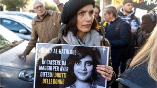 protesto em roma