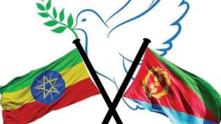 የኢትዯጵያ እና የኤርትራ ባንዴራ