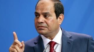 الرئيس المصري عبد الفتاح السيسي