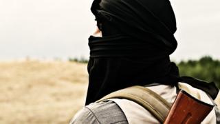 Представитель радикальных исламистов