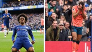 Ode iya ni Everton lọ pẹlu bi Chelsea ṣe fi iya ajẹbolori ṣe wọn lalejo ni Stamford Bridge.