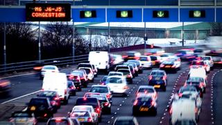 Heavy traffic in Birmingham