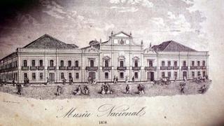 Ilustração do Museu Nacional em 1870