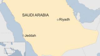 Map of Saudi Arabia