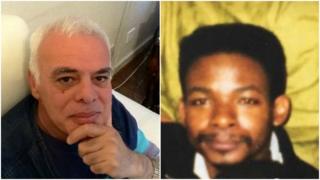 Hesham Rahman (left) and Ernie Vital
