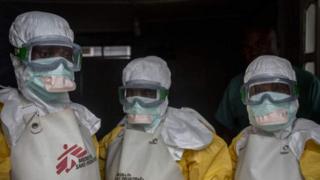 Wafanyakazi wa huduma za afya wamepatiwa chanjo dhidi ya virusi vya Ebola