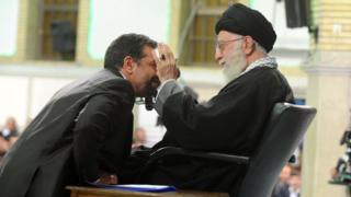 آیت الله خامنه ای و محمود کریمی