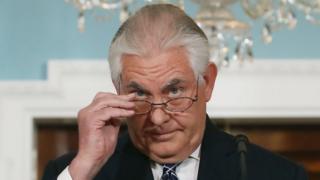 US Secretary of State Rex Tillerson. Photo: 19 April 2017