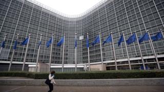 Le siège de la commission européenne, photo prise le 24 octobre 2014.