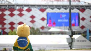 Mascote da seleção na Rússia