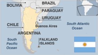 Map of Argentina