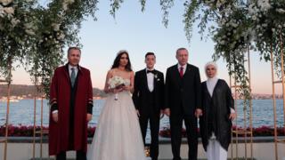 Shugaban Turkiya ne babban abokin ango
