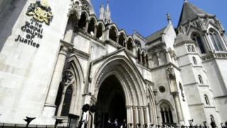 The Royal Courts of Justice in The Strand, London