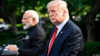 డోనాల్డ్ ట్రంప్ మోదీ