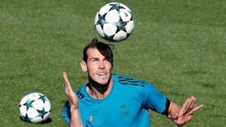 Gareth Bale na Real Madrid da Wales