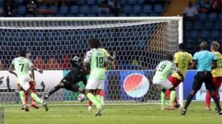 Nigeria imaze gutwara igikombe cy'Afurika cy'ibihugu inshuro eshatu, igiheruka ikaba yaracyegukanye mu mwaka wa 2013