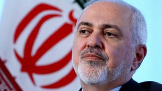 File photo of Iranian Foreign Minister Mohammad Javad Zarif (24 April 2019)