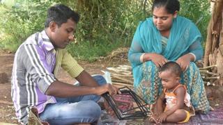 కుమార్తె సెనులి చమల్కతో గౌరి, రోషన్