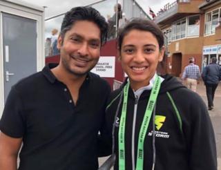 කුමාර් සංගක්කාර හා ස්ම්රිති මන්දනා