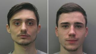 Jordan Shepherd (l) and Ashley White (r)