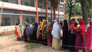 খুলনার সিটি কর্পোরেশন নির্বাচনে নারীদের ভালো উপস্থিতি রয়েছে